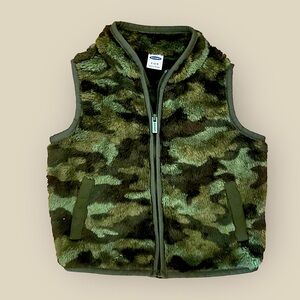 Camp zip up vest 6-12 months